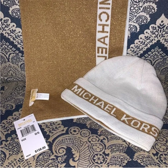 Michael Kors | Accessories | Michael Kors Nwt Gold White  display picture 3